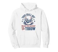 Béisbol No Robarás Beat The Throw Sudadera con Capucha