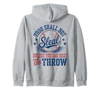 Béisbol No Robarás Beat The Throw Sudadera con Capucha