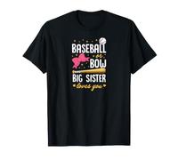Béisbol o Arco Hermana Mayor te ama revelación de género Camiseta