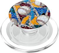 Beisbol Pelota Patron Impresion PopSockets PopGrip para MagSafe