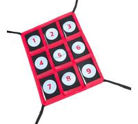 Béisbol Pitching Target - 9 Hole Numbered Strike Zone, Softball Hitting Accuracy Trainer, Backyard Field Practice Usage Accessory Supply, Oxford Cloth, 69 x 53 cm 27 Inch 1 Piece Set Kids Players Tool