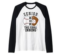 Béisbol Senior Mom 2026 La última Entrada Camiseta Manga Raglan