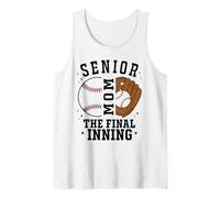 Béisbol Senior Mom 2026 La última Entrada Camiseta sin Mangas