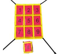 Béisbol Strike Zone Target, 9-Hole Pitching Net, Trianing Aid, Adjustable Pocket Design, ideal for Softball & Baseball Practice, Youth to Adult Players