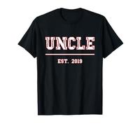 Béisbol Tío Desde 2019 Fiesta Cumpleaños del Tío Vintage Camiseta