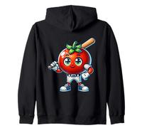 Béisbol Tomate Niño Juega Feliz Pequeño Campeón Sudadera con Capucha