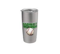 béisbol Vaso térmico de acero inoxidable de doble pared