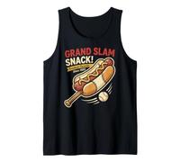 Béisbol Vintage Hot DogFan Snack Camiseta sin Mangas