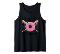 Beisbol Y Donas Mis Dos Amores Camiseta sin Mangas