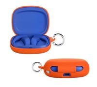 BeisDirect Funda de silicona para auriculares JBL Endurance Zone, a prueba de golpes y polvo, funda protectora de silicona con gancho (naranja)