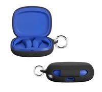 BeisDirect Funda de silicona para auriculares JBL Endurance Zone, a prueba de golpes y polvo, funda protectora de silicona con gancho (negro)