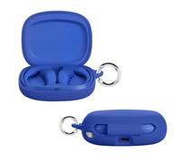 BeisDirect Funda de silicona para auriculares JBL Endurance Zone, a prueba de golpes y polvo, funda protectora de silicona con gancho (azul)