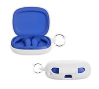 BeisDirect Funda de silicona para auriculares JBL Endurance Zone, a prueba de golpes y polvo, funda protectora de silicona con gancho (blanco)