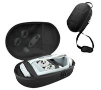 BeisDirect Funda de transporte de viaje para auriculares Pico 4 Ultra VR, bolsa de almacenamiento portátil a prueba de golpes, funda rígida de EVA con correa para accesorios Pico4 Ultra VR, Black,