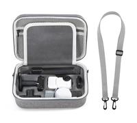 BeisDirect Funda de transporte de viaje para cámara Insta360 Go Ultra, bolsa de hombro de gran capacidad de almacenamiento, funda rígida de nailon portátil para Insta360 Go Ultra Creator, accesorios