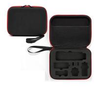 BeisDirect Funda de viaje para DJI Osmo Pocket 3 Estabilizador de cardán de mano para teléfono móvil y accesorios, bolsa de almacenamiento portátil Osmo Pocket 3 bolsa de cámara, Forro negro+negro,