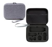 BeisDirect Funda de viaje para DJI Osmo Pocket 3 Estabilizador de cardán de mano para teléfono móvil y accesorios, bolsa de almacenamiento portátil Osmo Pocket 3 bolsa de cámara, Forro negro+gris,