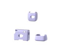 BeisDirect Funda protectora de silicona para DJI Mic Mini, funda protectora de micrófono inalámbrico funda protectora para DJI Mic Mini transmisor/receptor/caso de carga, 1 Tx+1 Rx Set Púrpura, funda