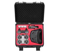 BeisDirect Funda rígida de transporte para DJI NEO/Goggles N3, funda de viaje impermeable a prueba de golpes para DJI Neo Drone, control remoto RC-N3, RC Motion 3, hub de carga de batería y