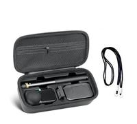 BeisDirect Funda rígida de transporte para Insta360 X6 Essentials, bolsa de almacenamiento de viaje impermeable, funda protectora portátil de poliuretano con correa para el hombro para accesorios de