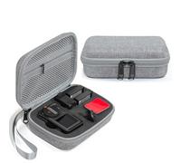 BeisDirect Funda rígida de viaje para DJI Osmo Action 5 Pro, accesorios de cámara deportiva, funda de transporte portátil, funda protectora para cámara, 18 x 11,5 x 6 cm (gris)