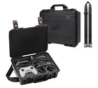 BeisDirect Funda rígida impermeable para DJI Avata 2 Drone/DJI Goggles 3/DJI FPV mando a distancia y accesorios, funda de almacenamiento de gran capacidad, funda a prueba de explosiones, 40 x 32,5 x