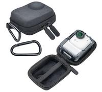 BeisDirect Mini bolsa de transporte para Insta360 GO Ultra Body Bag con mosquetón, bolsa de almacenamiento portátil rígida funda protectora para Insta 360 GO Ultra Sport Cámara Accesorios