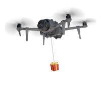 BeisDirect Sistema de lanzamiento de lanzamiento de aire para DJI Mavic 4 Pro, accesorios de dron, dispositivo de liberación de gota de aire, dispositivo de entrega de propuesta de boda con tren de