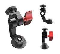 BeisDirect Soporte de cámara para Insta360 X5, soporte para manillar de cámara, aleación de aluminio, soporte de montaje para motocicleta con tornillo de 1/4 pulgadas, accesorio ampliado para