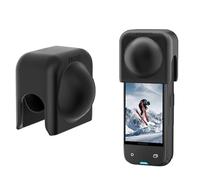 BeisDirect Tapa de lente para cámara Insta360 X5 X4, funda protectora de silicona antipolvo y antiarañazos para lente de cámara Insta 360 X5 X4, accesorios protectores de lente