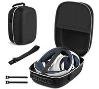 BeisDirect VR Estuche de Viaje rígido Compatible con PS VR2, Estuche de Viaje portátil Multifuncional para PS VR2 Bolsa de Transporte EVA Impermeable a Prueba de Golpes, 33x24x17cm