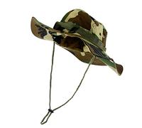 BEISIJIA Sombrero de Pesca de Tesa Ancha Ancha Protección UV Solar Sombrero de Cubo Exterior a Prueba de Viento Boonie Sombrero de Sol para Hombres Mujeres, Camuflaje, Talla única