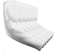 beister Bi-as-010-6w-j-f Mangas de Brazo, 6 Pares (Blanco), Talla única Unisex Adulto
