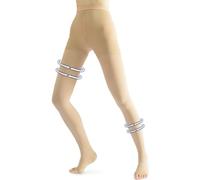 Beister - Mallas de compresión para mujer y hombre, con puntas abiertas largas, 20-30 mmhg Medias de Contención Clase 2 Médica Apoyo Gradual Calcetín de Contención,Pantalones ajustados para las venas