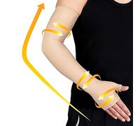 Beister Manga de compresión médica para brazo con guantelete, 20-30 mmHg, individual