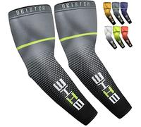 beister Mangas de compresión de enfriamiento con protección solar UV, para hombres y mujeres, Negro -, X-Large