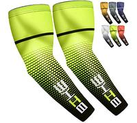 beister Mangas de compresión de enfriamiento con protección solar UV, para hombres y mujeres, Verde, Medium