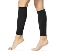 Beister Mangas de compresión graduadas de pantorrilla para mujeres y hombres, soporte firme sin pies calcetines de compresión para venas varicosas, recuperación, maternidad, ciclismo, correr, viajes