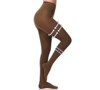 Beister Medias de Compresión para Mujer y Hombre con Punta Cerrada Largas, 20-30 mmhg Medias de Contención Clase 2 Médica Soporte Gradual Calcetín de Contención, Pantalones ajustados para las várices