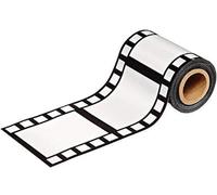 Beistle 50090 - 1 Película Plástica de Cinta de Película Falsa, 1 Lado, 15,24 m - 7,6 cm