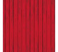 Beistle 52057 Red Barn Siding Backdrop, 4' x 30' Telón de Fondo Rojo para Revestimiento de Granero, Multicolor, Talla única