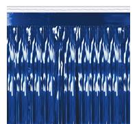 Beistle 55039-B - Cortina metálica con Flecos (1 Capa, 15 Pulgadas por 10 pies)