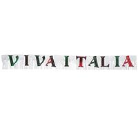 Beistle 57310 metálico Viva Italia Banner, 25,4 cm por 6,4