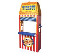 Beistle Cartón Corrugado Tridimensional para fotomatón de Circo de 6 pies 0.75 Pulgadas x 35.25 Pulgadas, decoración de Fiesta temática de Carnaval, Rojo/Blanco/Azul/Amarillo/Naranja