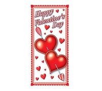 Beistle Happy Valentine's Day Door Cover 70010 - Cubierta para Puerta (30 Pulgadas, 1 Unidad)