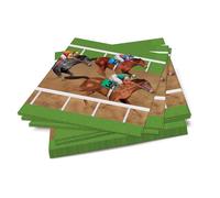 Beistle Horse Racing - Servilletas, multicolor