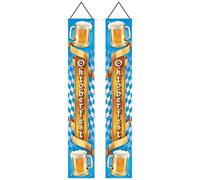 Beistle Oktoberfest - Juego de Paneles de Puerta, 6 x 12 ¾ Pulgadas, Multicolor