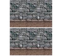 Beistle S00910AZ2 - Fondo para Suelo Sucio, 2 Piezas, plástico, Multicolor