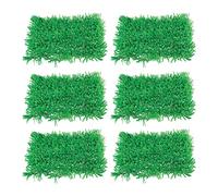 Beistle S57161AZ3 6 Piezas de Papel de Seda Verde césped Artificial Cuadrados para Bricolaje y Manualidades, decoración de Fiesta de Primavera, Verano, Pascua