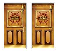 Beistle S57315AZ2 - Cubiertas para Puerta de Crucero, 2 Piezas, plástico, Multicolor